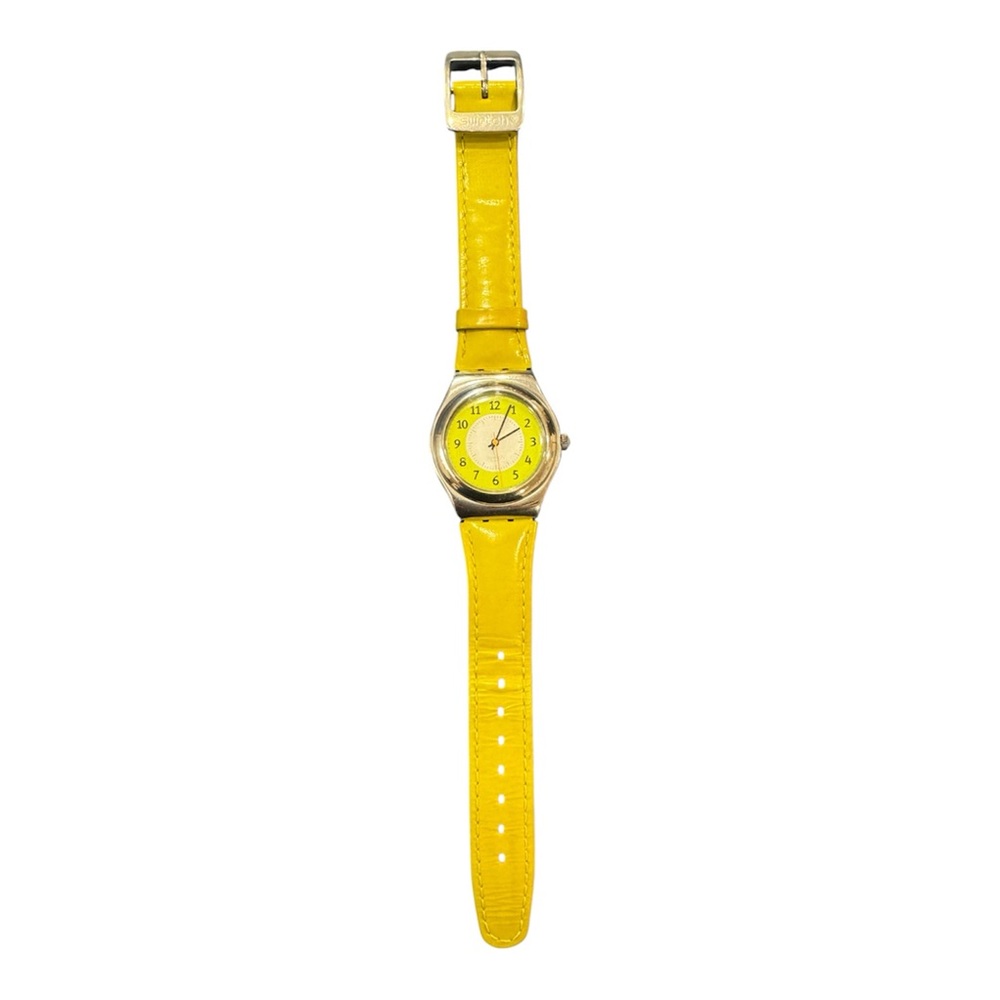 Swatch Watch Pistacchio 1996 Irony Medium Swiss Made Quartz New Battery